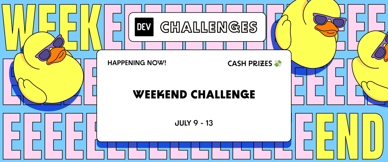 DEV Weekend Challenge: Passion Edition